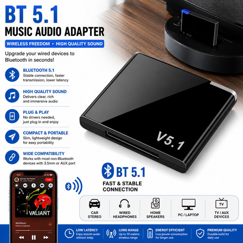 Bluetooth music audio - 5.1,